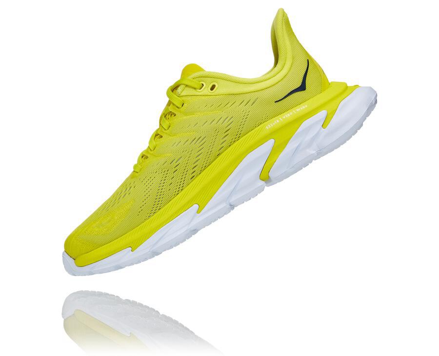 Tenis Hoka One One Feminino Fluorescente - Clifton Edge - 954-OJPTHD